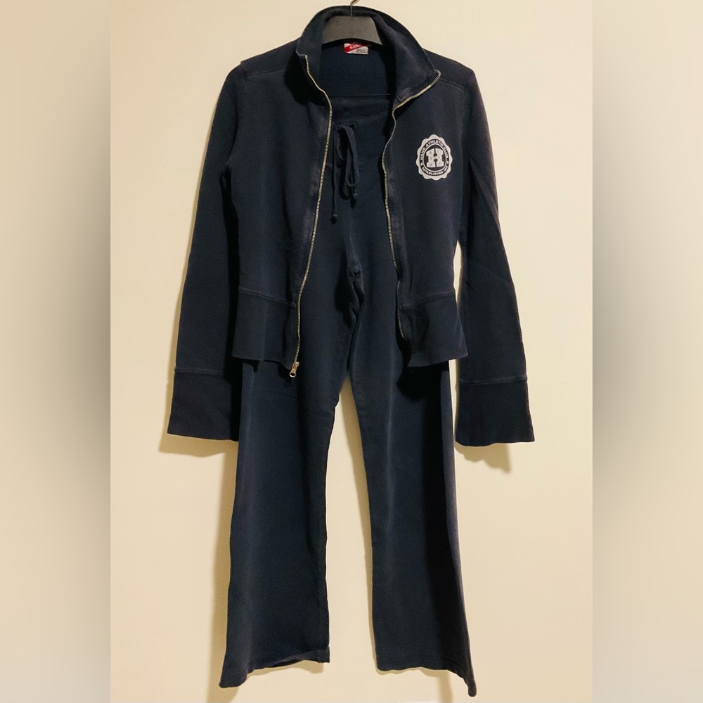 Hank Athletic club sweat jacket and sweat pant set super soft VINTAGE
